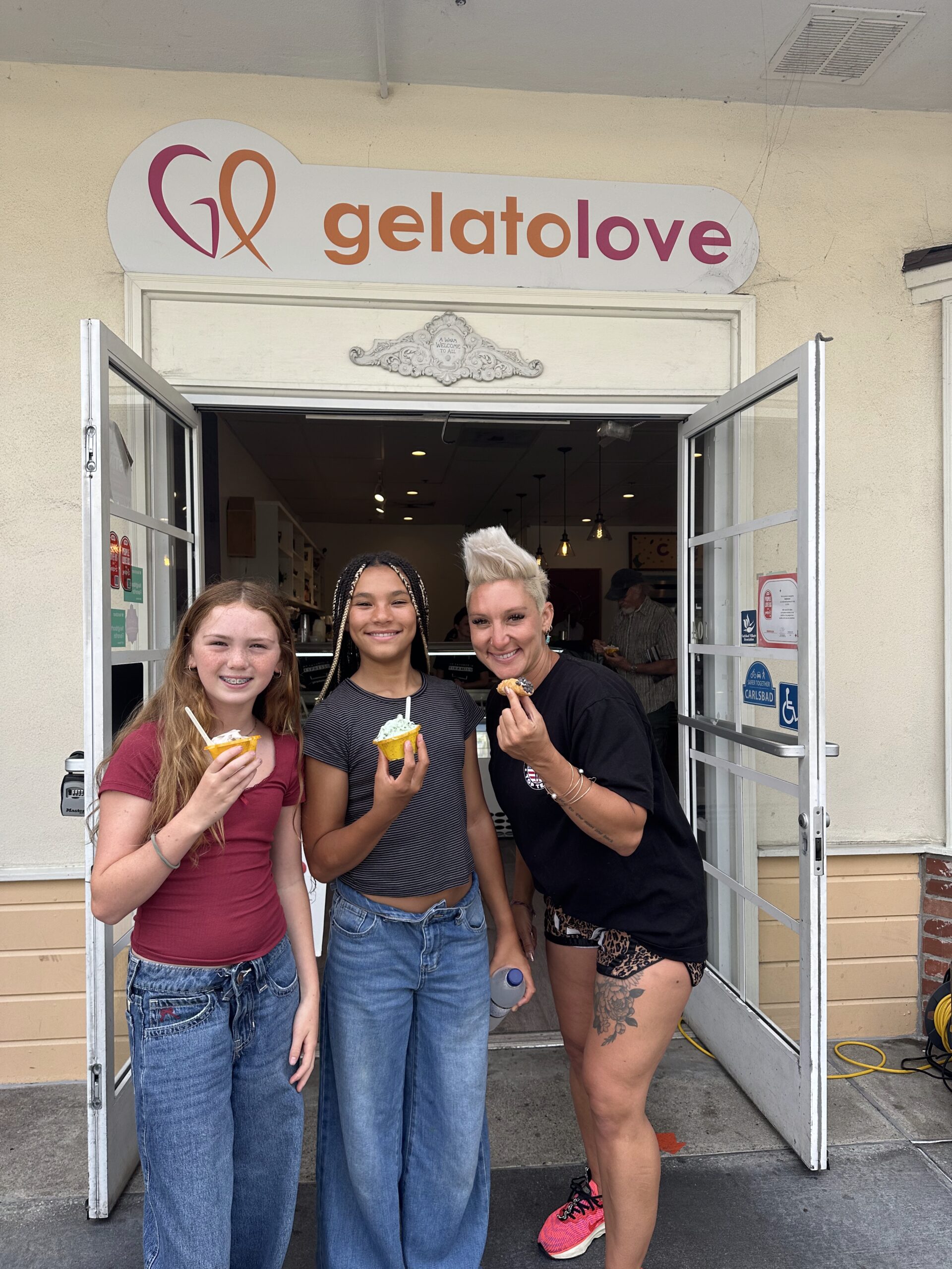 punch pop up collab sarah with youth gelato treat